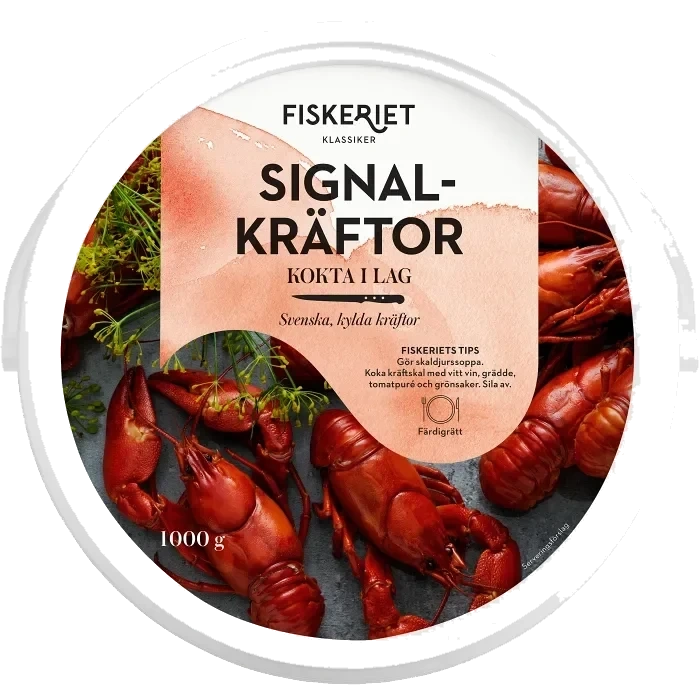 Signalkräftor 1kg Fiskeriet