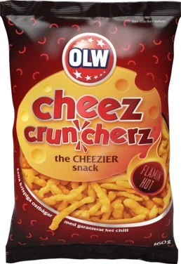 Olw Cheez Cruncherz Hot Chili