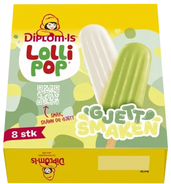 Lollipop Gjett Smaken 8stk