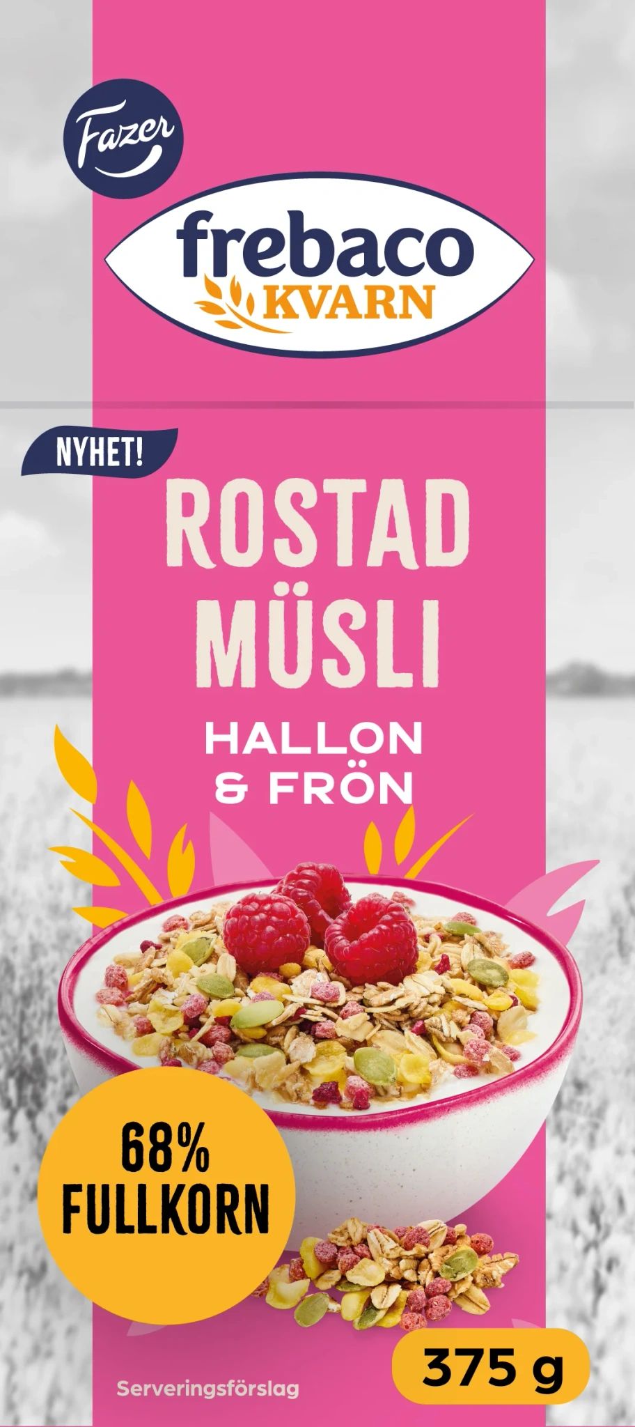 Rostad Müsli Hallon & frön