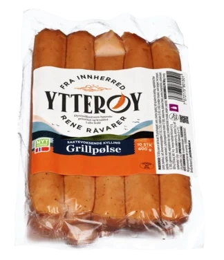 Kylling Grillpølse 600g Kjøl