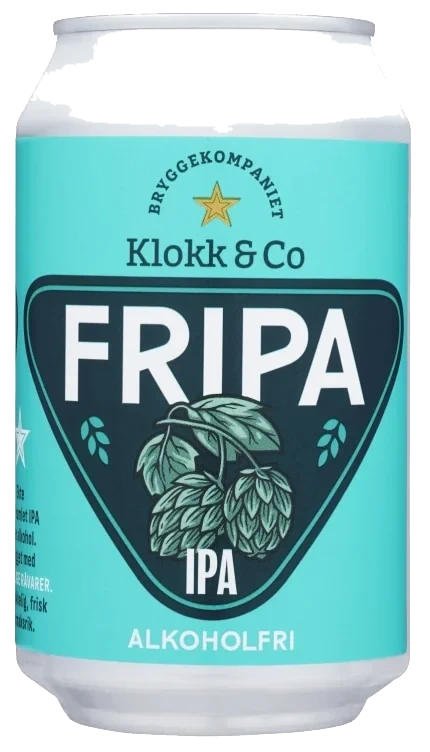 Klokk & Co Fripa bx 0,33l 0.33l bx