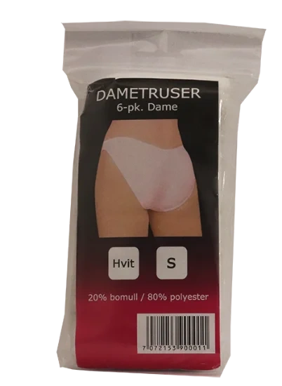 Dametruser 6pk str S