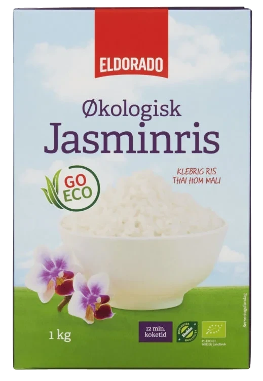 Jasminris Økologisk 1kg Eldorado