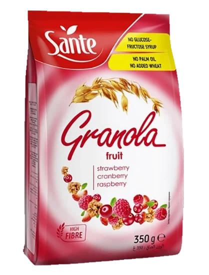 Sante Granola Med Frukt 350g