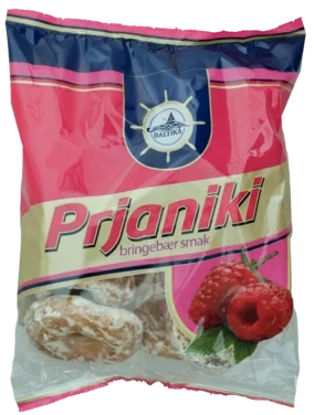 Prjaniki Bringebær Smak Baltika 400g
