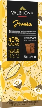 Melkesjokolade 40% Jivara 70g Valrhona