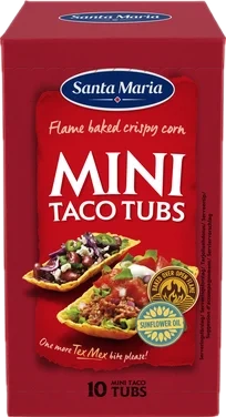 Taco Tubs Mini 86g Santa Maria