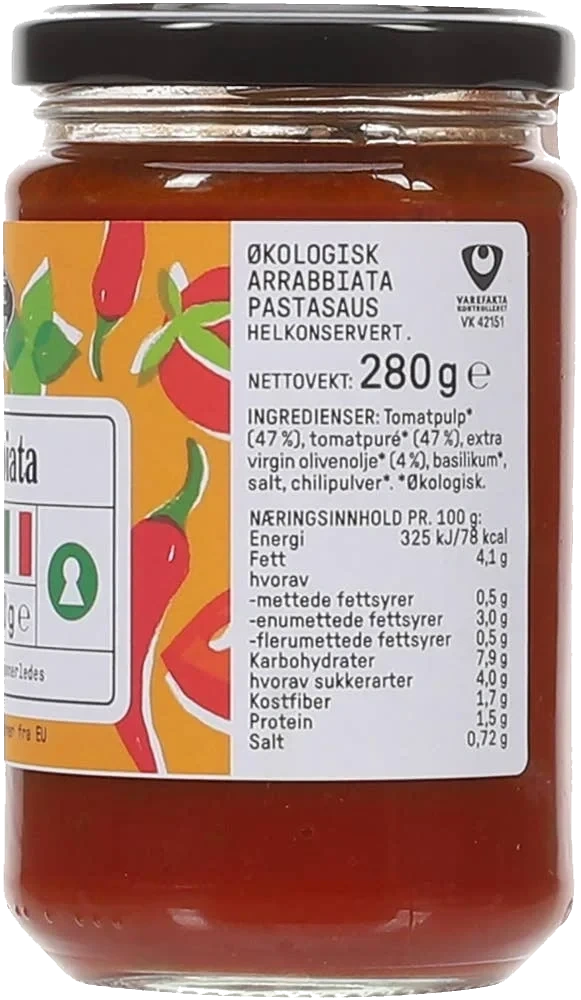 Pastasaus Arrabbiata