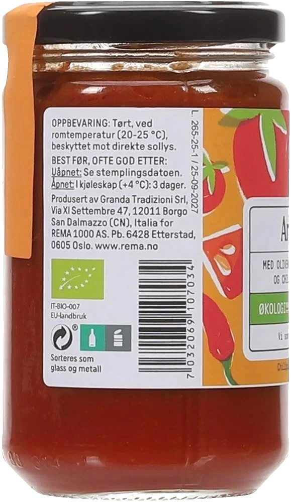 Pastasaus Arrabbiata