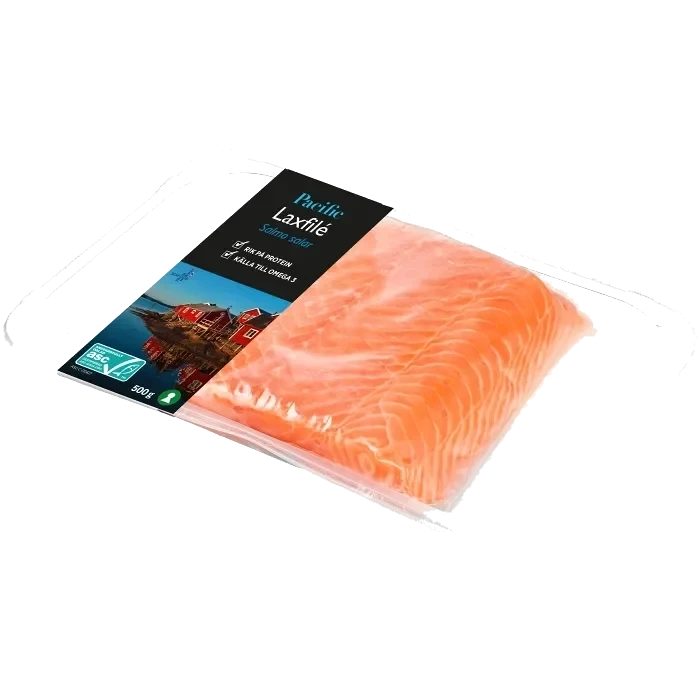 Laxfilé Färsk 500g Pacific brand
