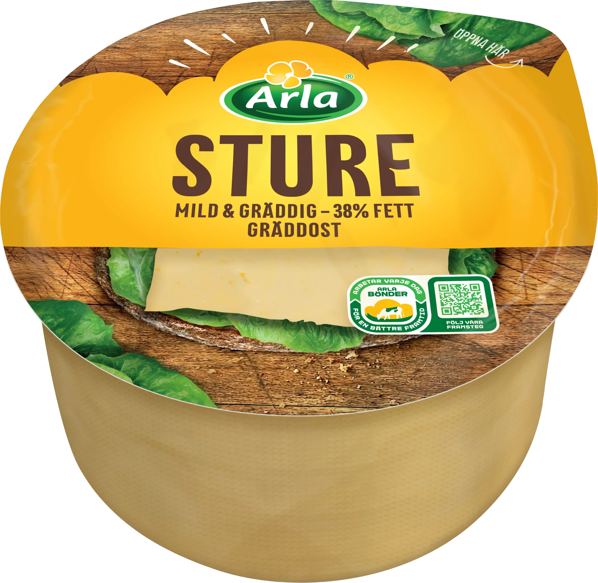 Sture Gräddost 38% ca 1.1kg