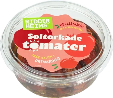 Soltørket Tomat m/ Urtemarinade 160g Ridderheims