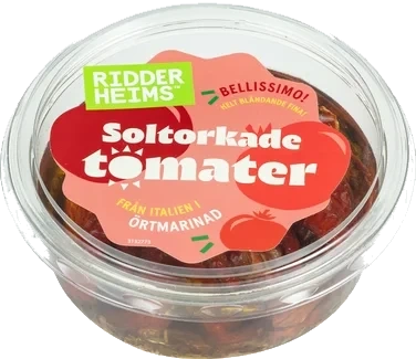 Soltørket Tomat m/ Urtemarinade 160g Ridderheims