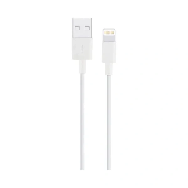 Ladekabel til Iphone - 30cm hvit
