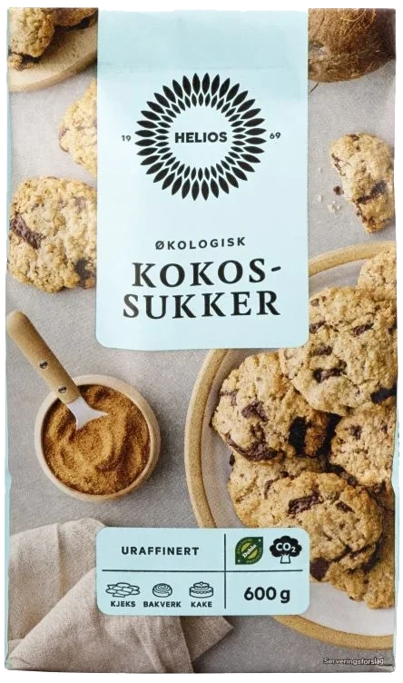 Helios Kokossukker 600 g