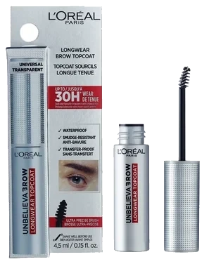 Loreal Unbelieva Brow Longwear Topcoat Transparent