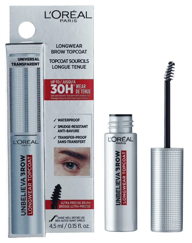 Loreal Unbelieva Brow Longwear Topcoat Transparent
