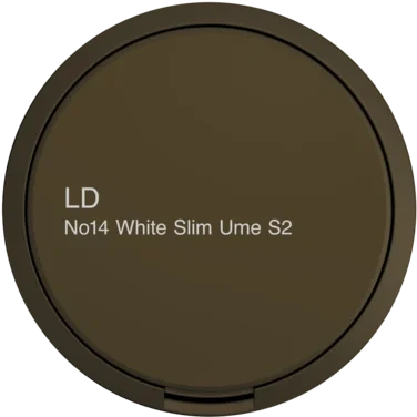 Ld No14 White Slim Ume S2