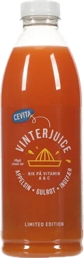 Vinterjuice Appelsin, Gulrot og Ingefær1l Cevita