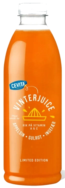 Vinterjuice Appelsin, Gulrot og Ingefær1l Cevita