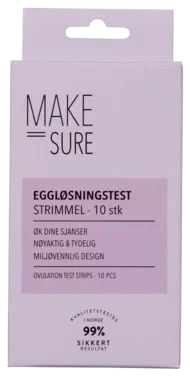 Eggløsningstest 10stk Make Sure