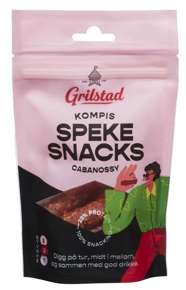 Kompis spekesnacks cabanossy