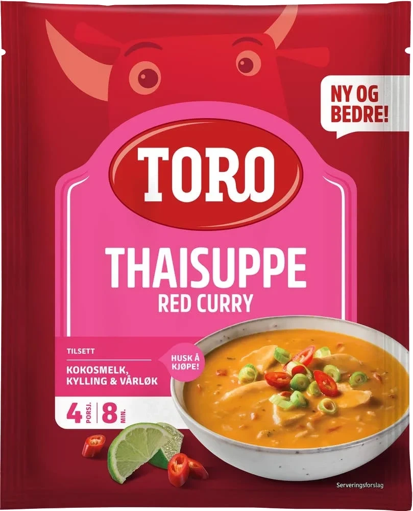 Thaisuppe Red curry