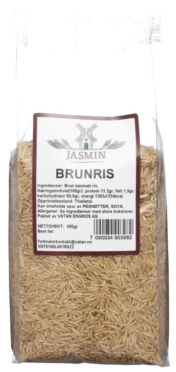Brun Ris 500g Jasmin
