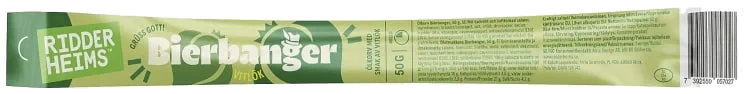Bierbanger 50g Ridderheims