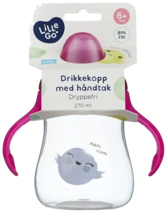 Drikkekopp m/håndtak&tut Lillego