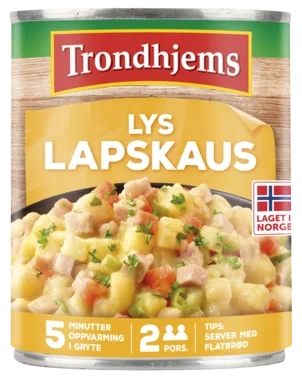 Lapskaus Lys 800g boks Trondhjems