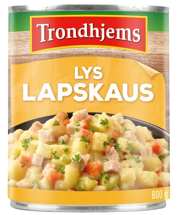 Lapskaus Lys 800g Trondheims