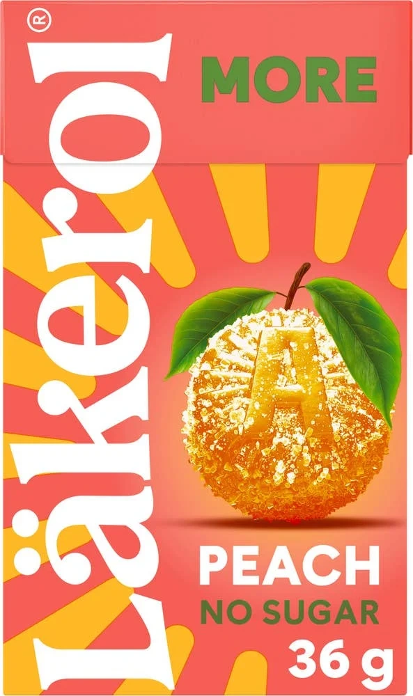 Halstabletter More Peach