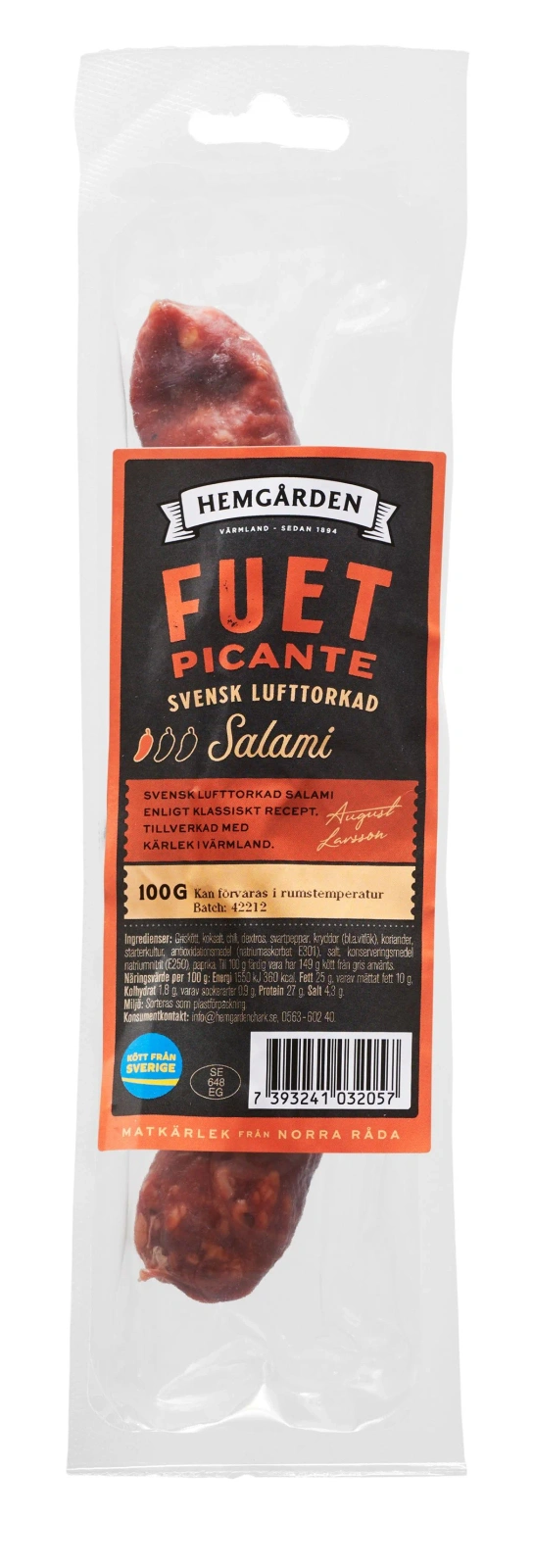 Fuet Picante 100 gr