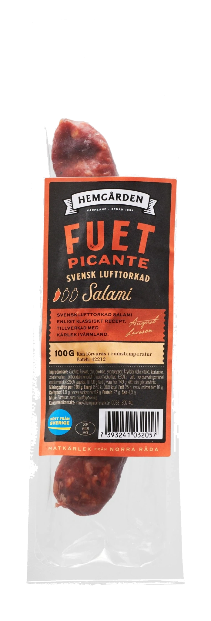Fuet Picante 100 gr