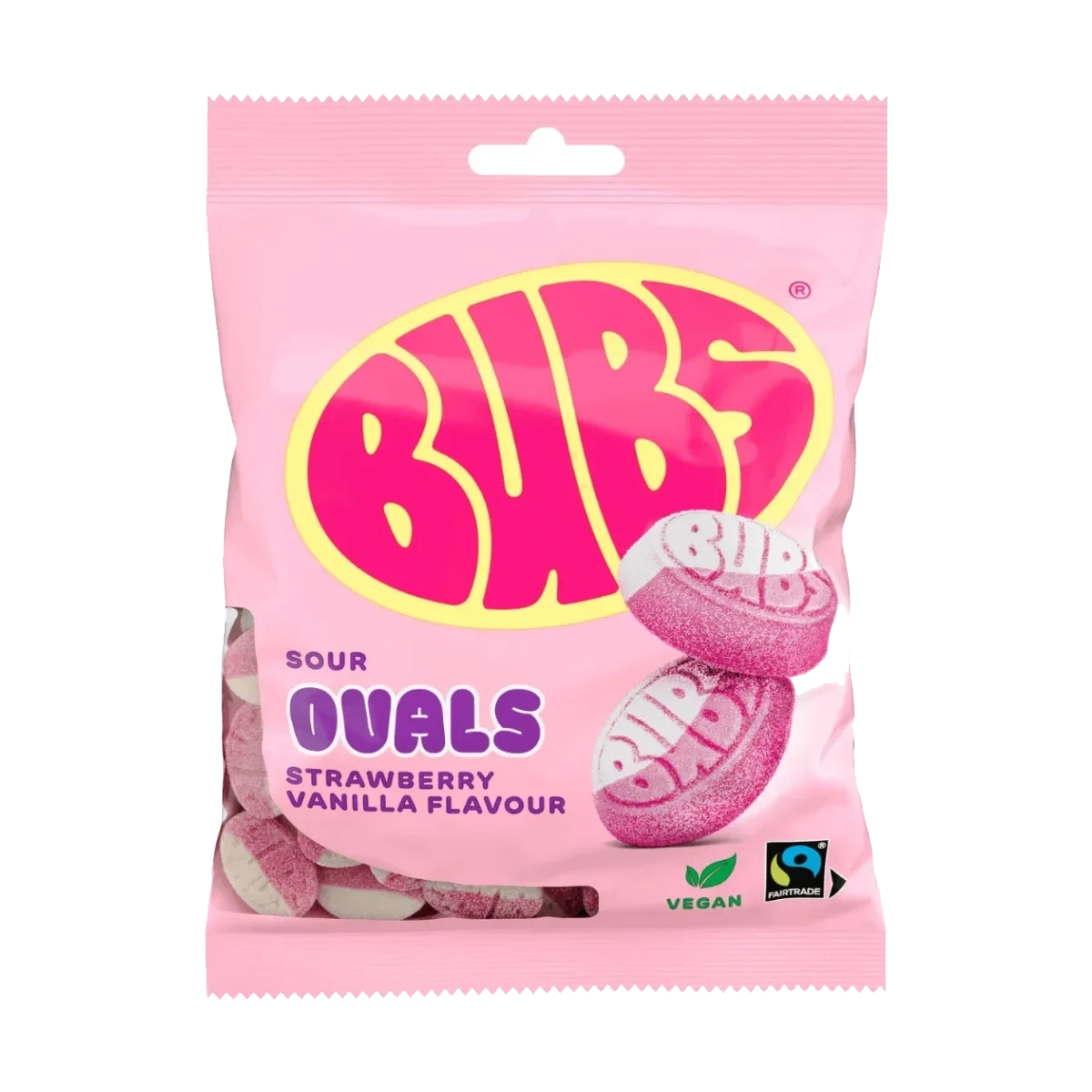 Bubs Ovals Strawberry Vanilla 90 g