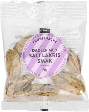 Street Dadler med Salt Lakrissmak 70g