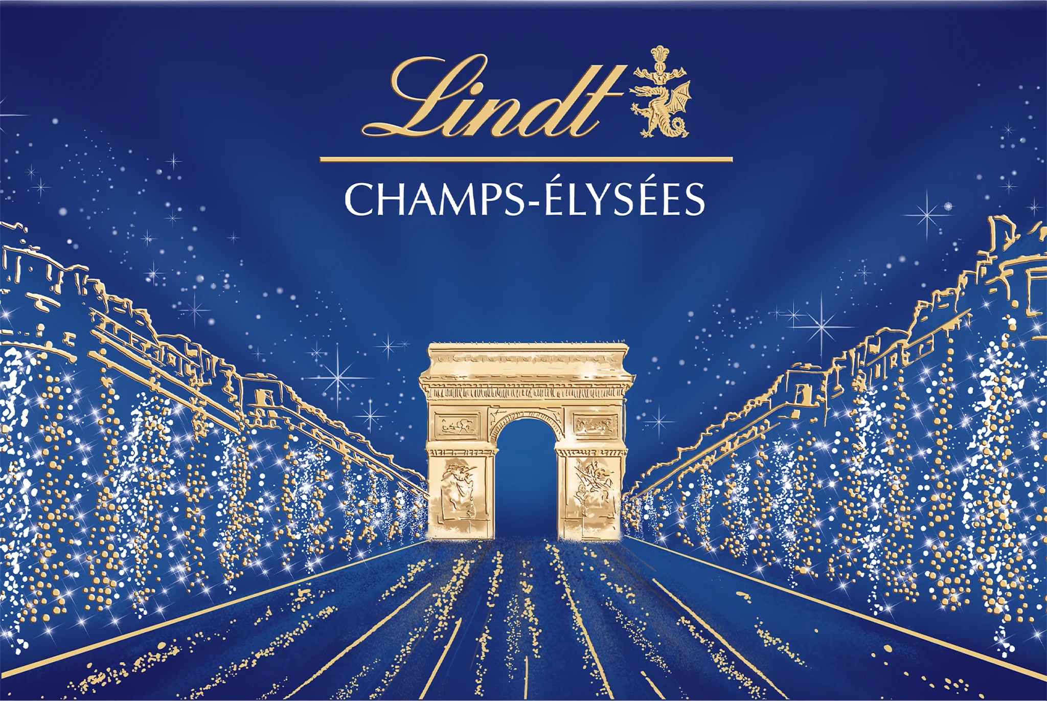 Chokladask Champs Élysées