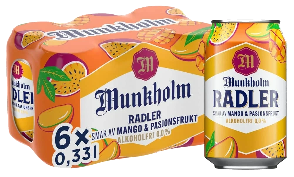 Munkholm Radler Mango & Passion
