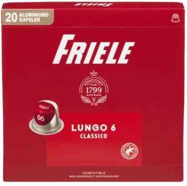 Lungo 6 Kapsler, 20 stk