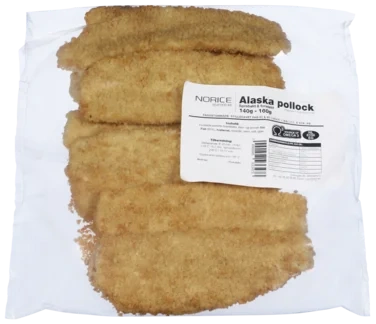 Alaska Pollock Sprøbakt & Forstekt 140-160g