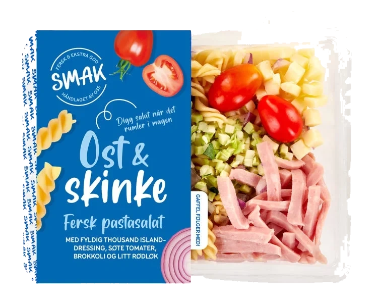 Pastasalat Skinke & Ost 330g Smak
