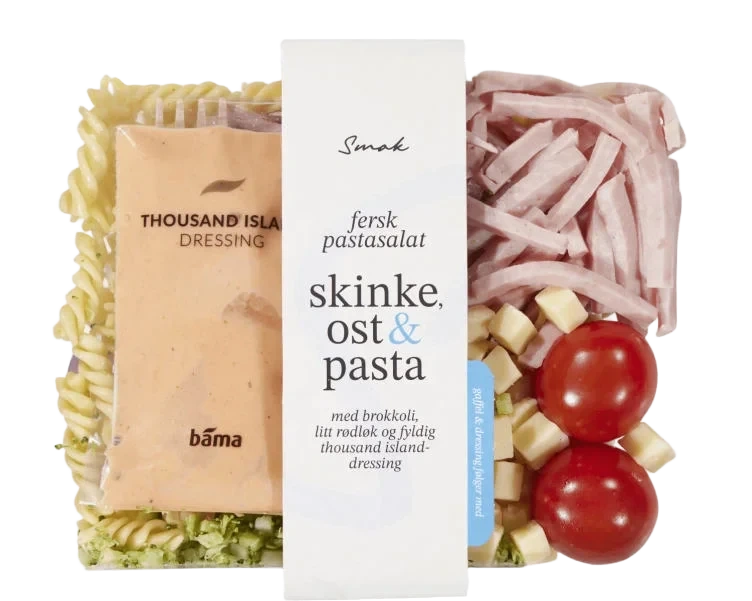 Pastasalat Skinke & Ost 330g Smak