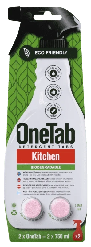 Onetab Kitchen Cleaning 2 tabletter