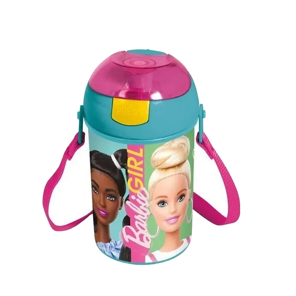 Pop-Up Drikkeflaske - Barbie