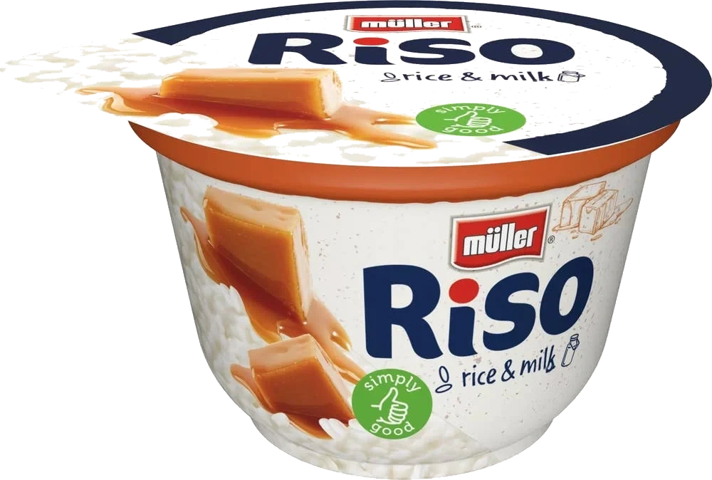 Riso ris- og melkedessert karamell