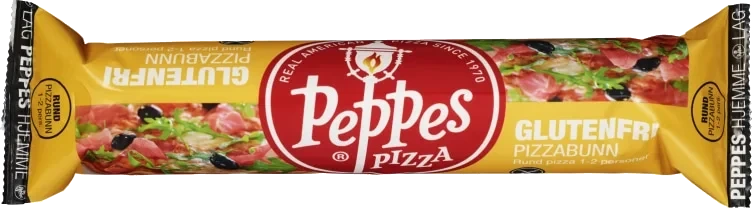 Pizzabunn glutenfri 260g Peppes