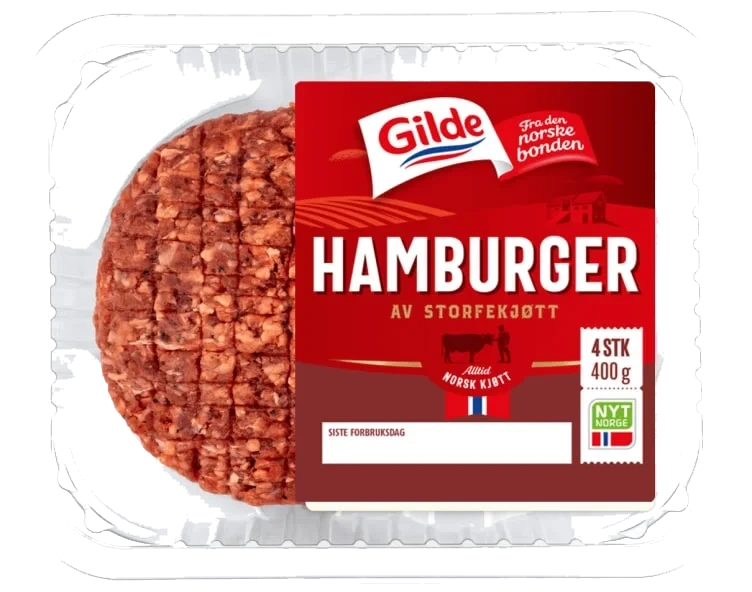 Storfe Hamburger 2stk 260g Gilde