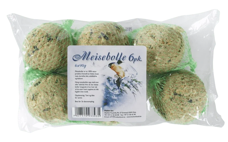 Harlem Food Meiseboller 6stk x 90g, 540g